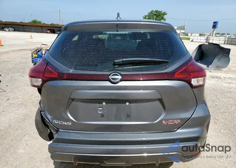 2024 Nissan Kicks S из США, поврежденный, VIN 3N1CP5BV7RL577822